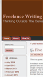 Mobile Screenshot of freelancewritingmamas.com